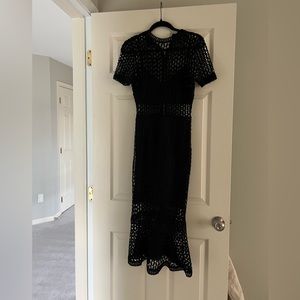 Cutout Self-Portrait style dress
